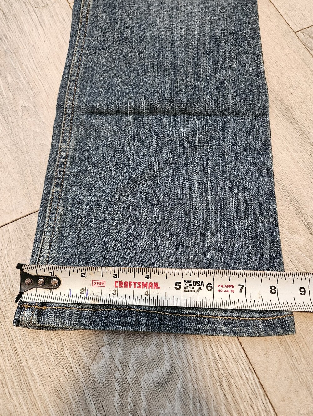 NWT Wrangler Five Star Boys Jeans Size 10 Husky Blue Denim Bootcut - Picture 8 of 11